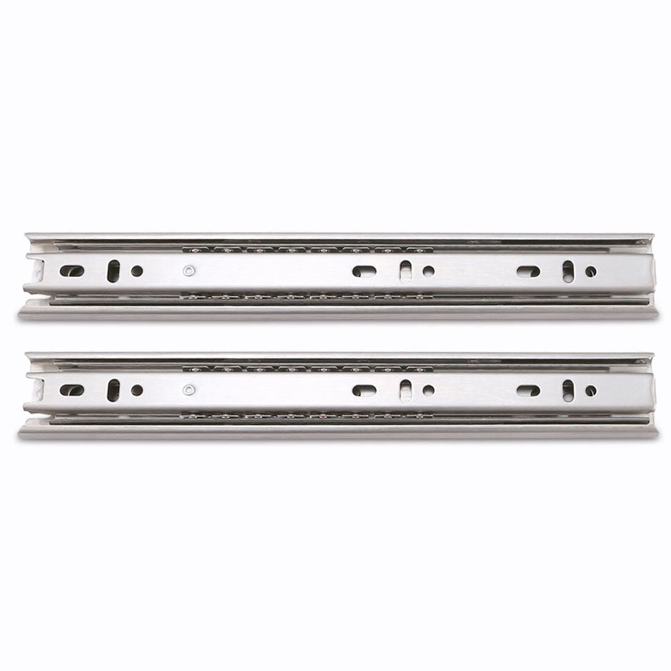 Forda Center Metal Dresser Drawer Track Guide Full Extension (4510 Silver)