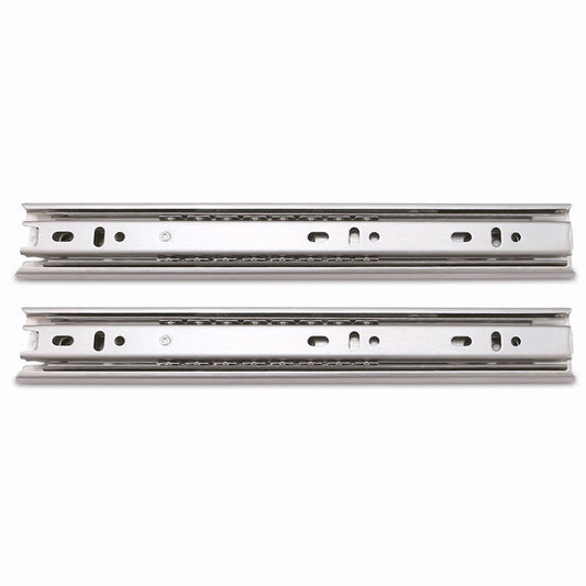 Forda Center Metal Dresser Drawer Track Guide Full Extension (4510 Silver)