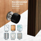 Forda Stainless Steel Punch-free Door Stopper Silent Sticker Holders Self Adhesive Wall Protectors Floor Mounted Nail-free Doorstop