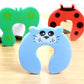 Forda Door Stoppers Cartoon Door Stops Security Pinch Guard Baby Kids Safety Protection