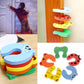 Forda Door Stoppers Cartoon Door Stops Security Pinch Guard Baby Kids Safety Protection