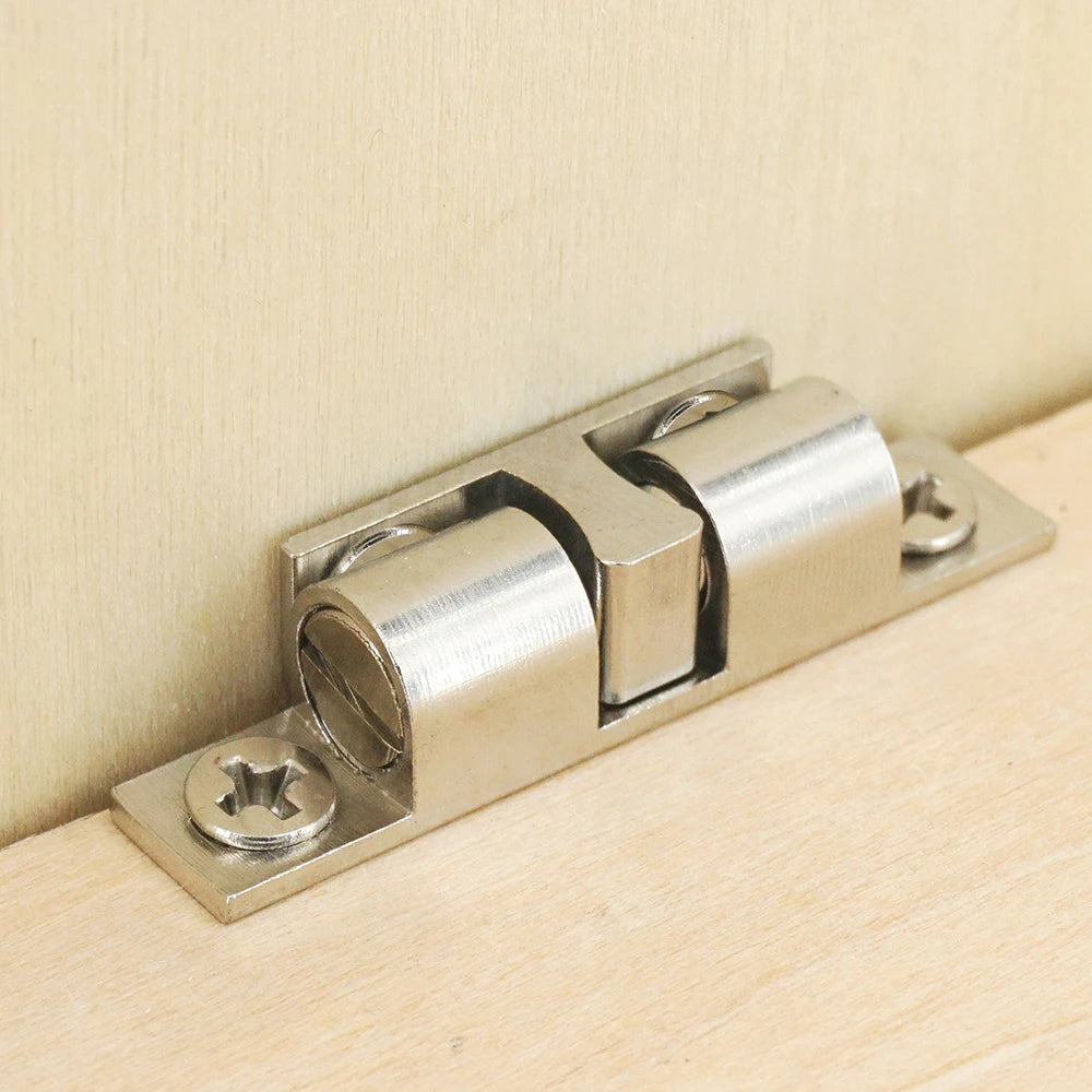 Forda Brass Cabinet Door Catch Adjustable Spring Ball Latch