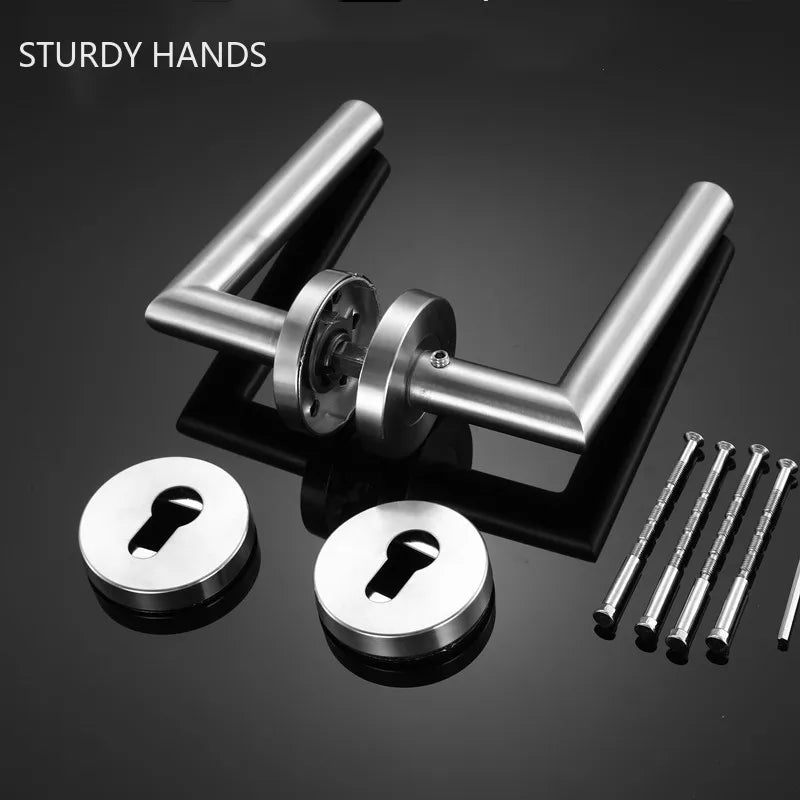 Forda Stainless Steel Door Knob Bedroom Split Lock Level Handle for Interior Doors