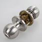 Forda Stainless Steel Round Door Knobs Handle Internal Entrance Passage Lock with Key