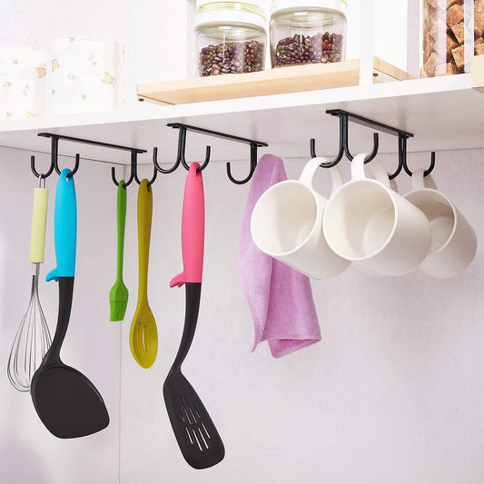 Forda Mug Rack Holder Under Cabinet (3 Racks)