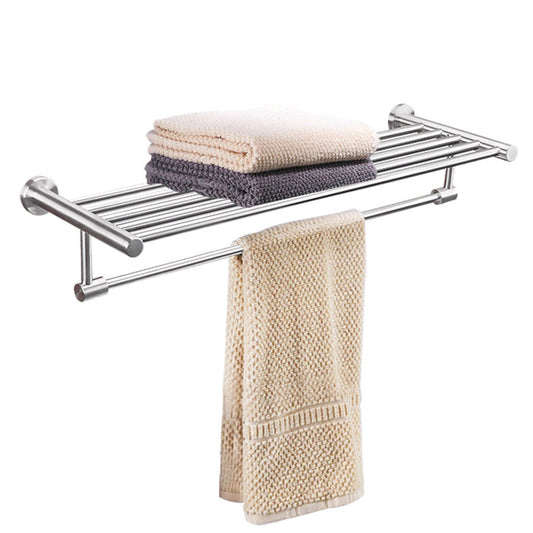 Forda Stainless Steel Bathroom Towel Bar Shelf