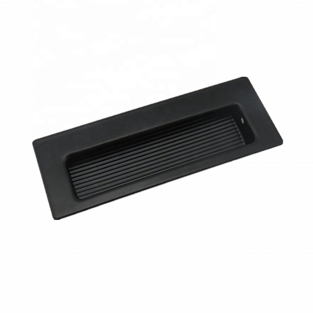 Forda Stainless Steel Matt Black Flush Cabinet Pulls