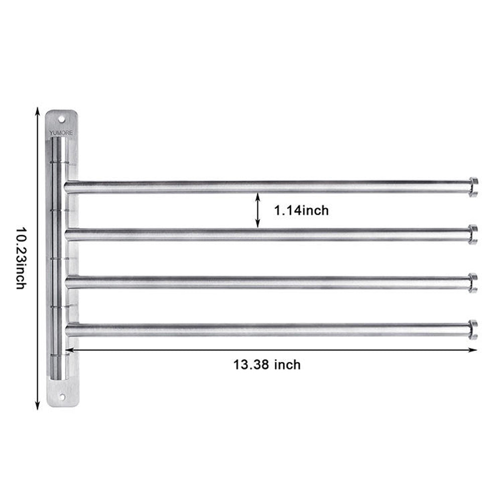 Forda Stainless Steel Rotating Hand Towel Rack