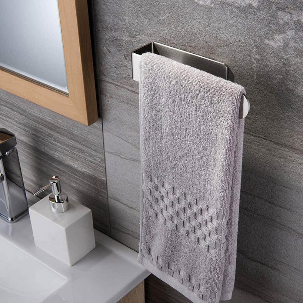 Forda Stainlesss Steel Adhesive Bathroom Hand Towel Holder