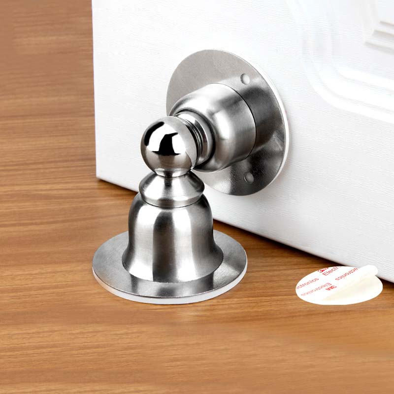 Forda Stainless Steel Magnetic Nail-free Anti-Collision Door Stop