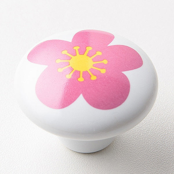 Forda Children Bedroom Dresser Ceramic Door Knobs