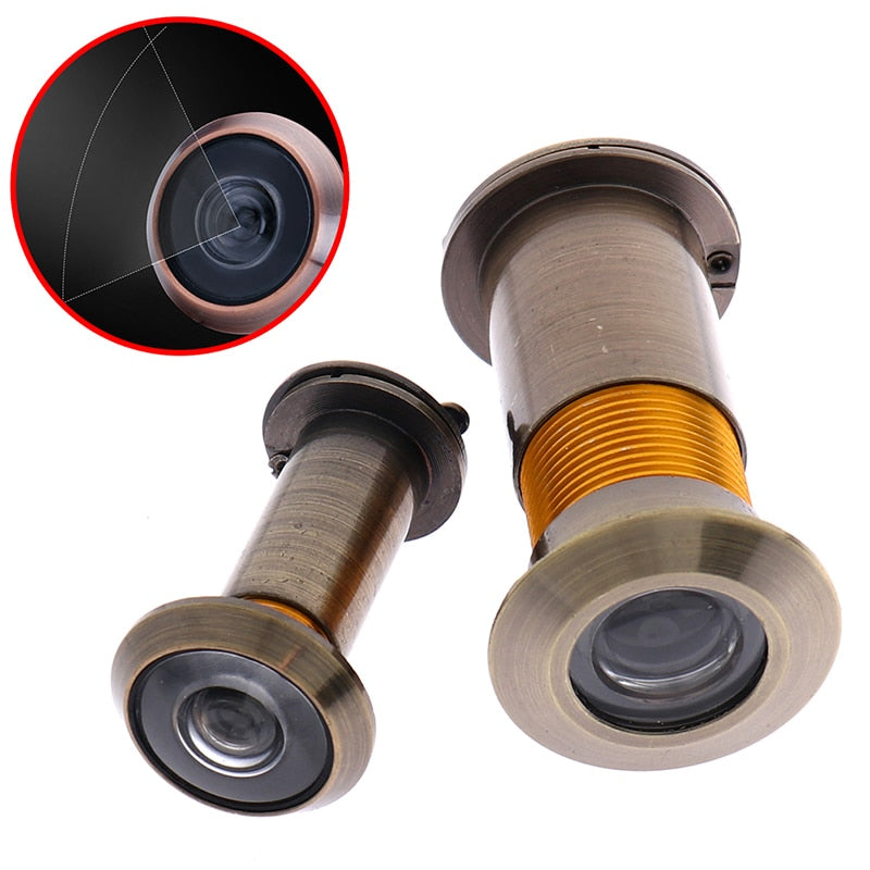 Forda 200 Degree 16-26mm Glass Lens Wide Angle Peephole Door Viewer