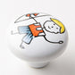 Forda Children Bedroom Dresser Ceramic Door Knobs
