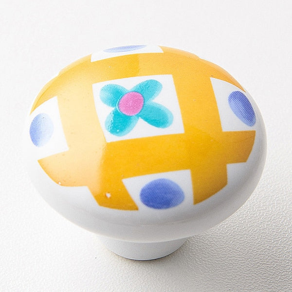 Forda Children Bedroom Dresser Ceramic Door Knobs