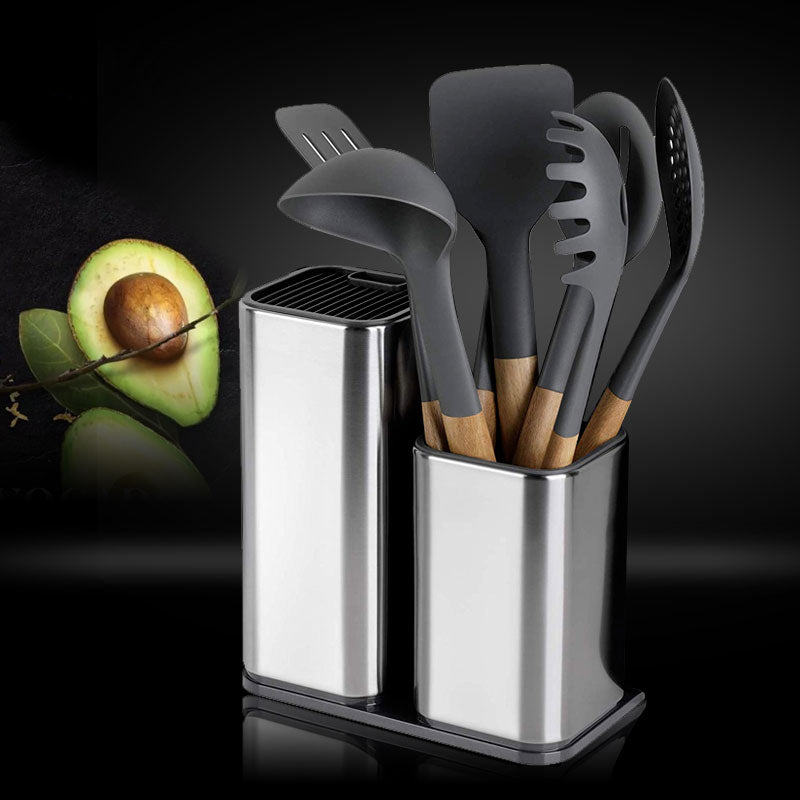 Forda Stainless Steel Cooking Knife Stand Holder