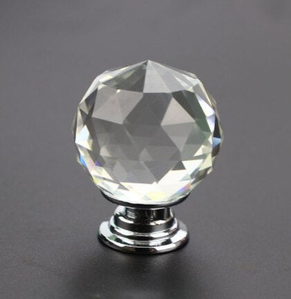 Forda Diamond Bathroom Vanity Crystal Drawer Knobs