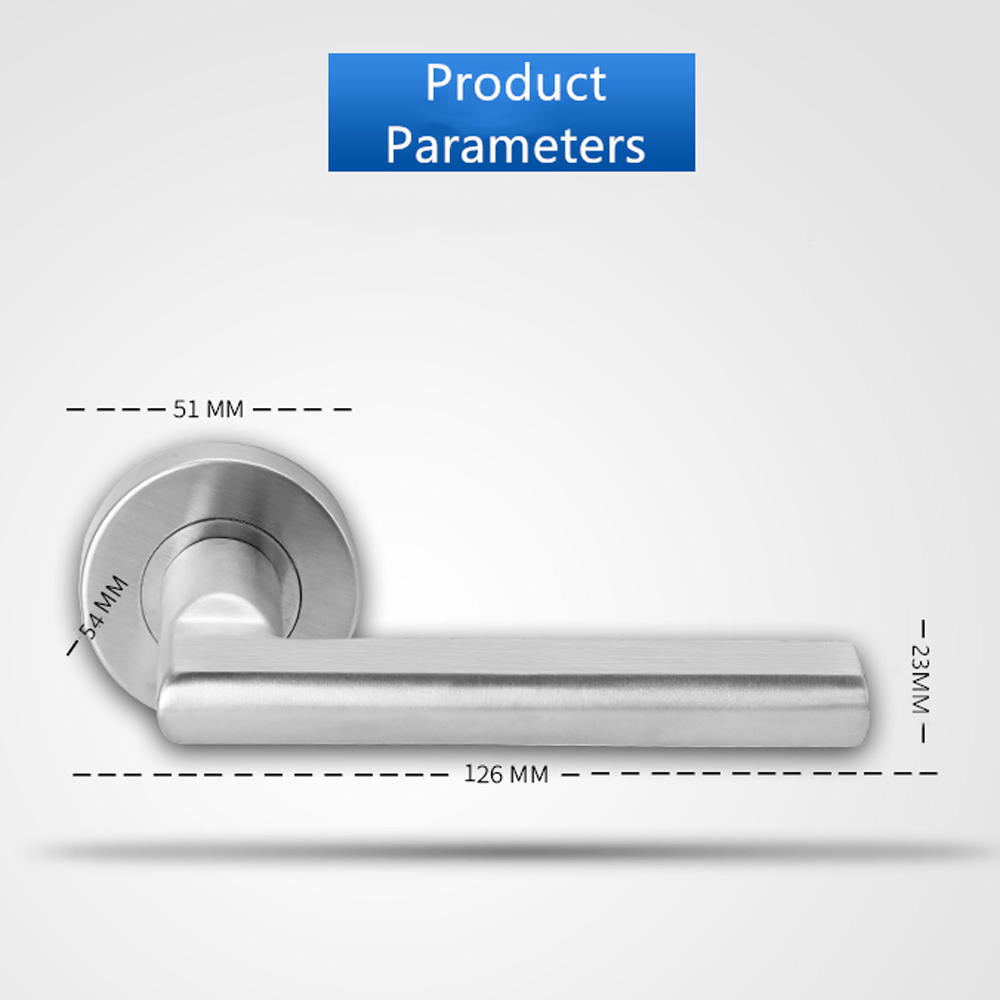 Forda Stainless Steel Lever Door Lock Handle