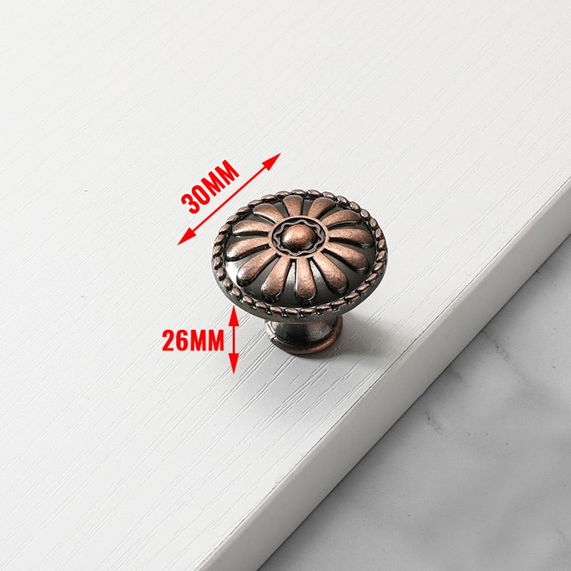 Forda Bronze Antique Zinc Alloy Furniture Kitchen Knobs