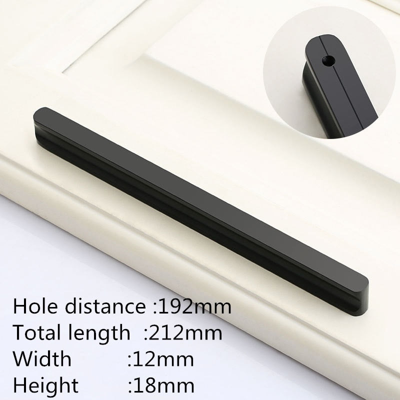 Forda Aluminum Alloy Extrusion Long Wardrobe Closet Pull Handles