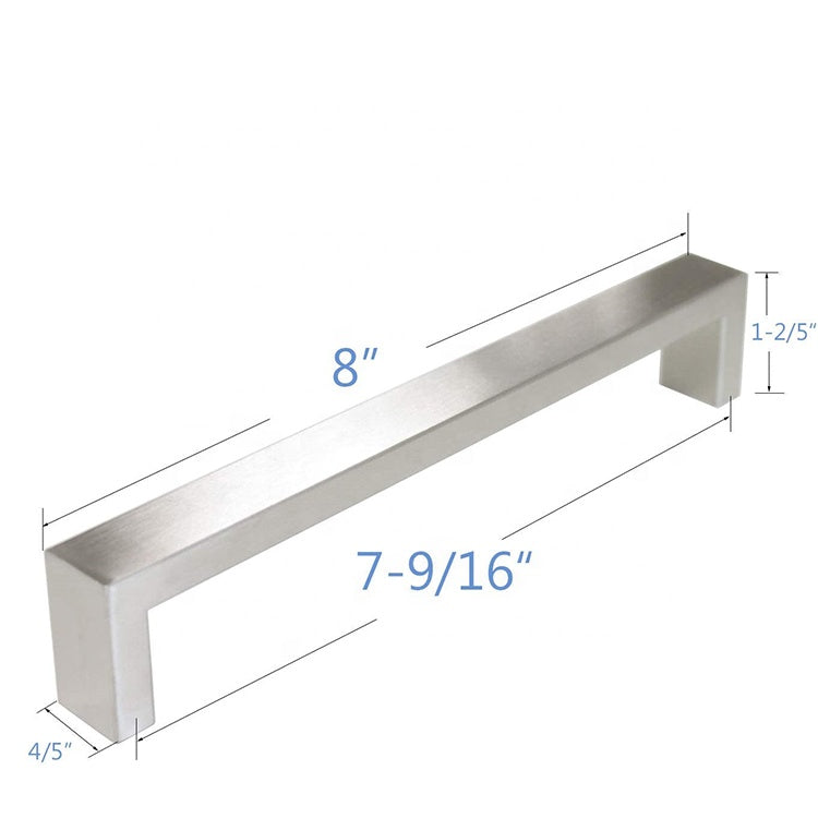 Forda Stainless Steel Square tube Cupboard Handle