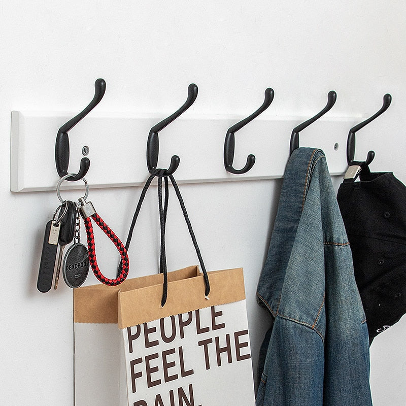 Forda Home Decor Black Coat Hooks