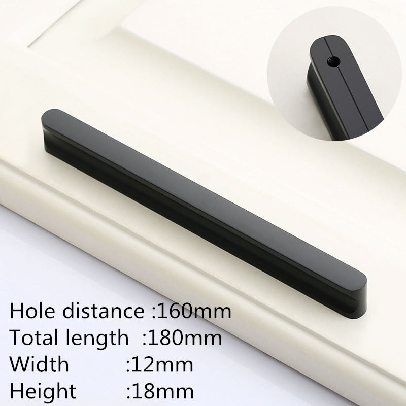 Forda Aluminum Alloy Extrusion Long Wardrobe Closet Pull Handles