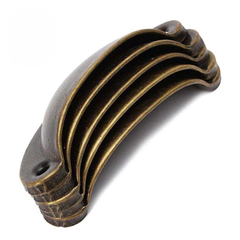 Forda Retro Antique Shell Vintage Kitchen Cupboard Pull Handles