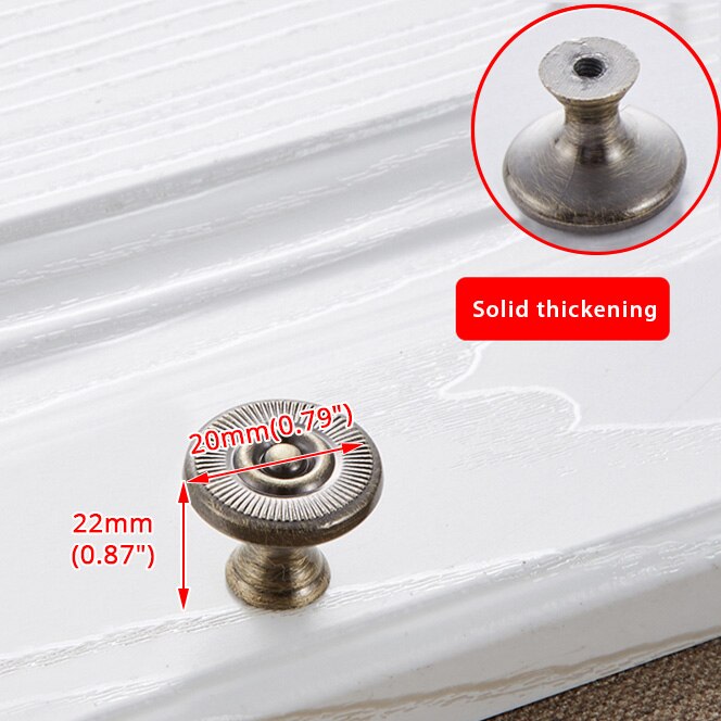 Forda Zinc Alloy Bronze Wardrobe Furniture Handles and Knobs