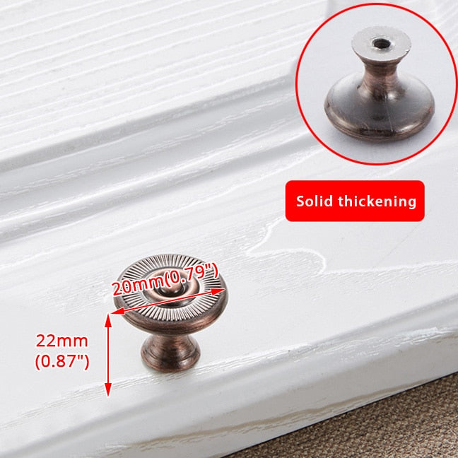 Forda Zinc Alloy Bronze Wardrobe Furniture Handles and Knobs