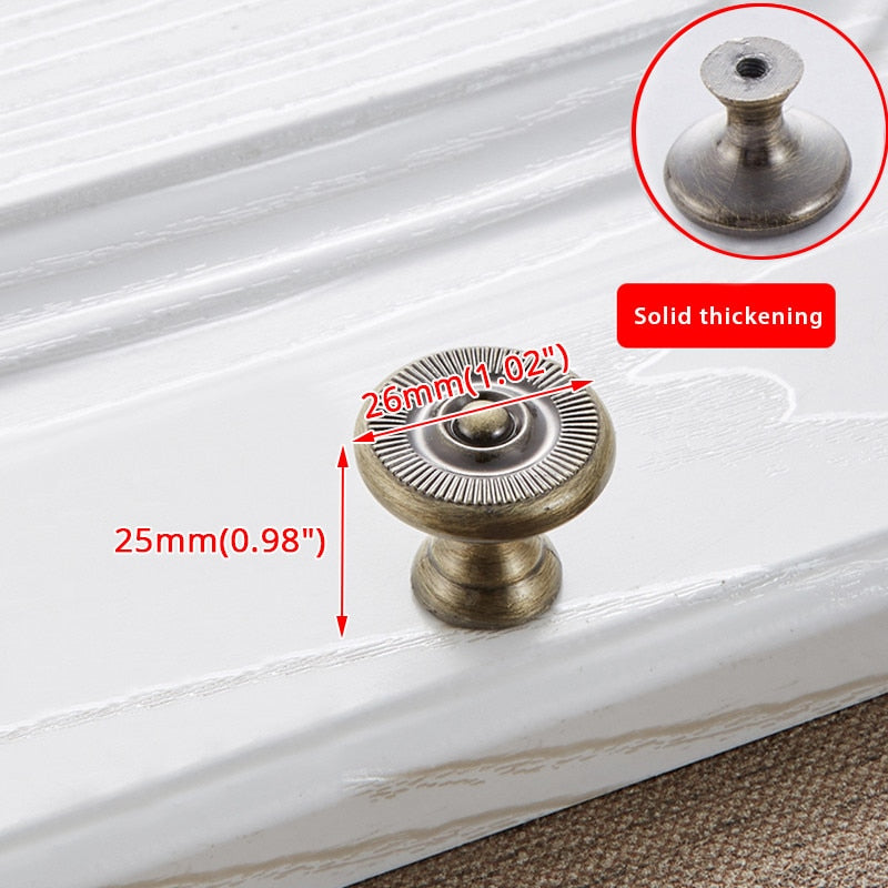 Forda Zinc Alloy Bronze Wardrobe Furniture Handles and Knobs