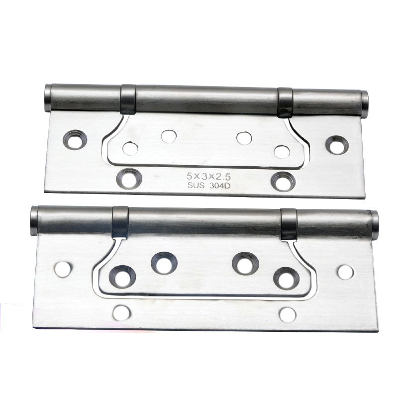 Forda SS Sub Mother Two Ball Bearing Butterfly flush Door Hinge (1Pair/2pcs)