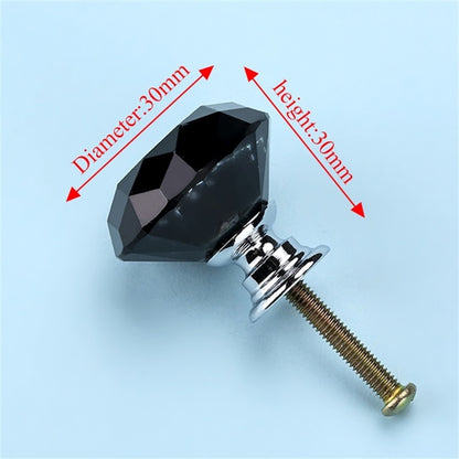 Forda Diamond Crystal Knobs for Kitchen Cabinets