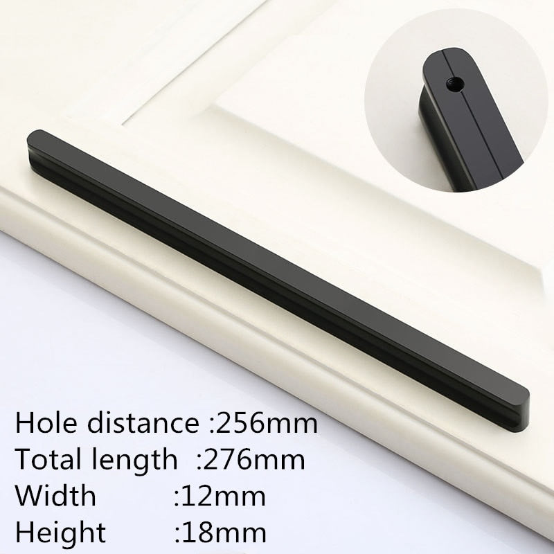 Forda Aluminum Alloy Extrusion Long Wardrobe Closet Pull Handles