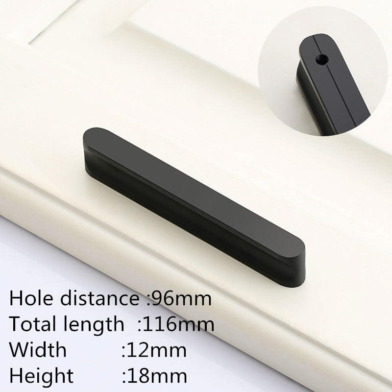 Forda Aluminum Alloy Extrusion Long Wardrobe Closet Pull Handles