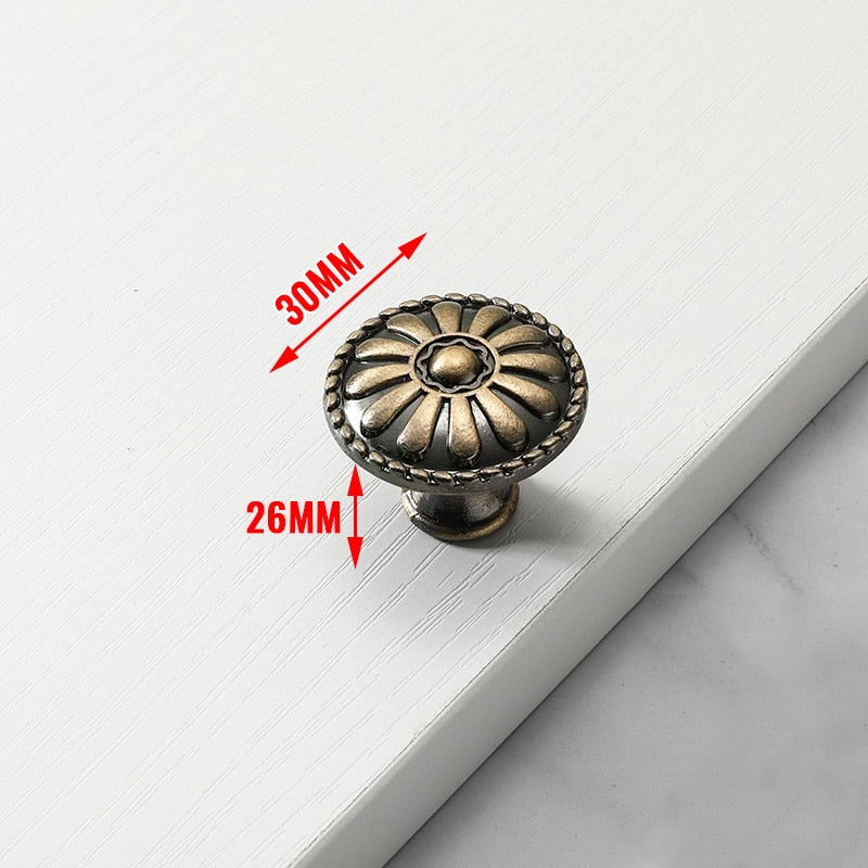 Forda Bronze Antique Zinc Alloy Furniture Kitchen Knobs