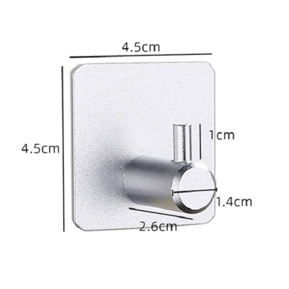 Forda Stainless Steel Self Adhesive Bathroom Clothes Hooks For Wall