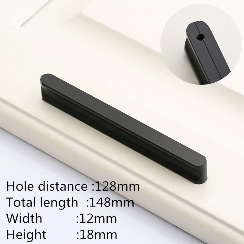 Forda Aluminum Alloy Extrusion Long Wardrobe Closet Pull Handles