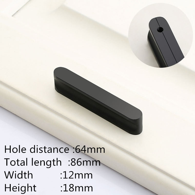 Forda Aluminum Alloy Extrusion Long Wardrobe Closet Pull Handles