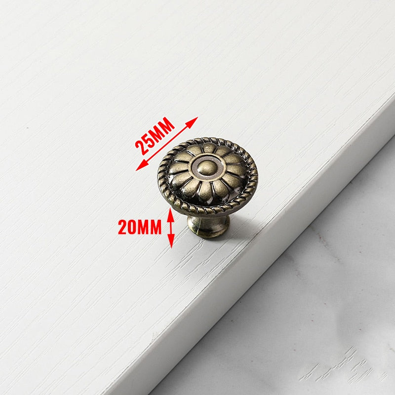 Forda Bronze Antique Zinc Alloy Furniture Kitchen Knobs