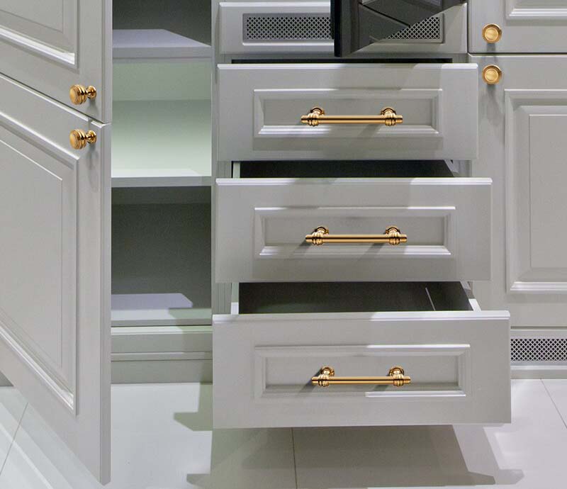 Forda Cabinet Zinc Drawer Handles and Knobs