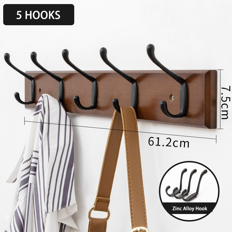 Forda Home Decor Black Coat Hooks