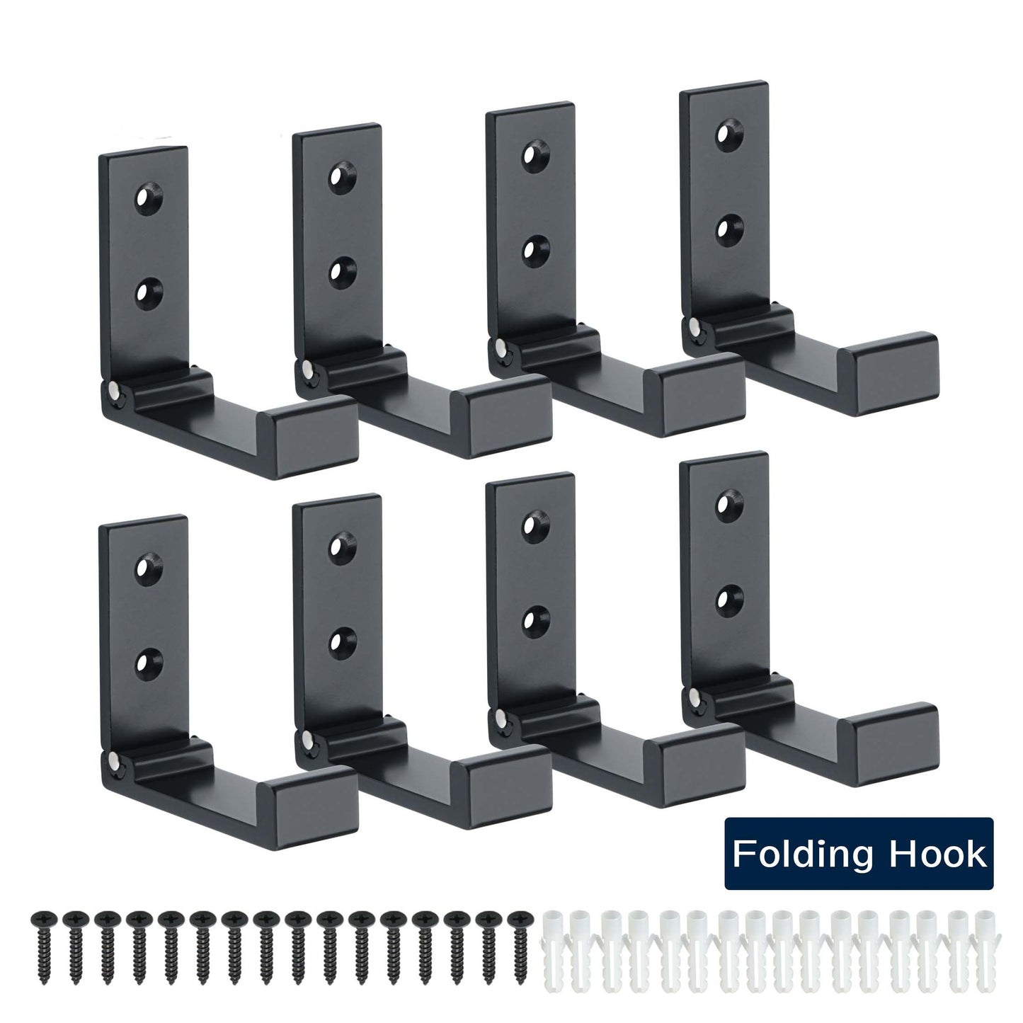 Forda Stainless Steel Folding Clothes Hanger Hooks