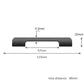 Forda Black Golden Solid Sluminum Drawer Pulls