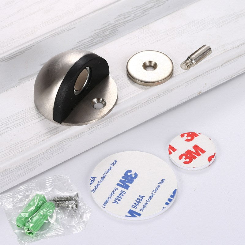 Forda Floor Mounted Stainless Steel Magnetic Door Stopper