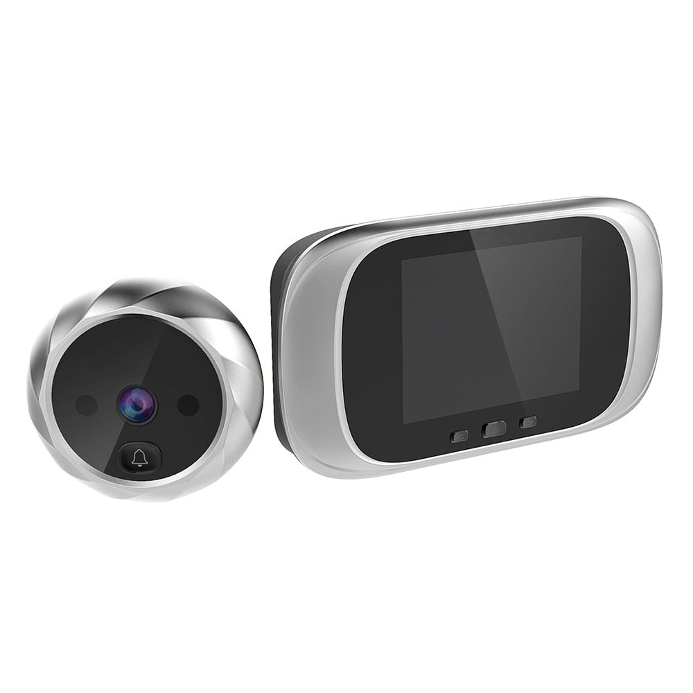 Forda Digital LCD 2.8 inch Video Doorbell Monitoring Camera 90 Degree Door Peephole