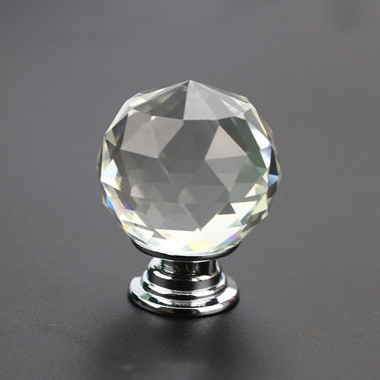 Forda Glass Cupboard Drawer Kitchen Ball Crystal Knobs