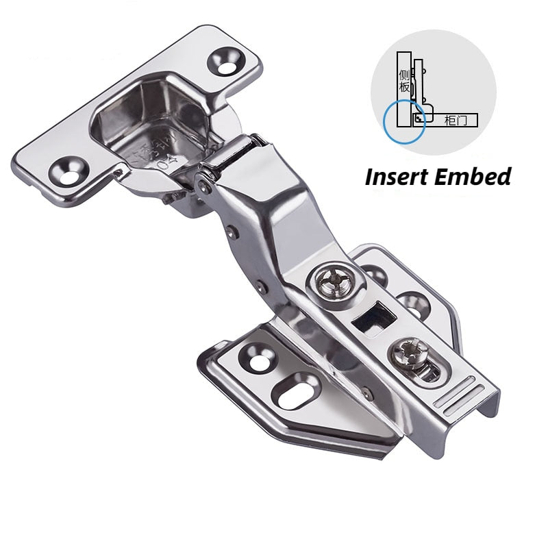 Forda Stainless Steel Damper Buffer Overlay Cabinet Hinges